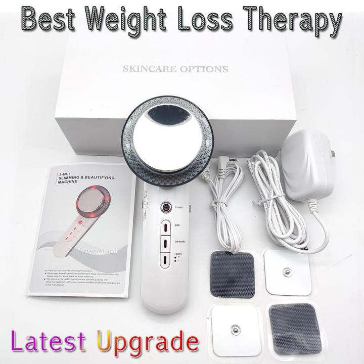Ultrasonic Cavitation EMS Body Slimming Massager Loss Weight Anti Cellulite Fat Burner Patch Galvanic Infrared Therapy Machine