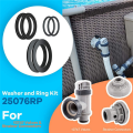 6Pcs Pool Pump Rubber Gaskets O-Ring Rubber Washer Rubber Gaskets for Pool Plunger Valves 10745 10262. 