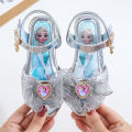 Girls Sandals2023Summer New Children's Princess Shoes Middle and Big Children Little Girl Beach Shoes Soft-Soled Baby Shoes. 