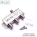 HD Digital Coax Cable Splitter 5-1000MHz 3 Way TV Signal Receiver Connector. 