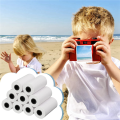 Kids Camera Print Paper,24 Rolls 57X30mm with Core Photo Print Thermal Paper Rolls Instant Print Camera Refill Paper. 