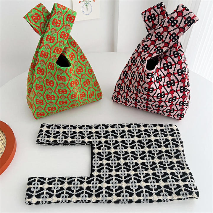 Bowknot%20Love%20Girl%20Student%20Clash%20Color%20Original%20Design%20Shoulder%20Handbag%20Handbag%20Knitted%20Bag%20-%20Image%203