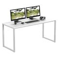 4x2ft Modern Computer Desk | 18mm Melamine Table Top with 1.2mm Powder Coated Steel | Ergonomic Desk for Study, Home Office, Gaming Desk. 