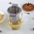 Heat Resistant Stainless Steel Tea Infuser Silver Reusable Tea Spice Strainer Teakettle Tea Filter Infuser tea accessories. 