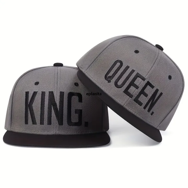 Hip%20Hop%20Fashion%20Baseball%20Cap%20King%20Queen%20embroidery%20Snapback%20Hats%20Adjustable%20sports%20Leisure%20Caps%20Men%20Women%20Outdoor%20sun%20hats%20-%20Image%206