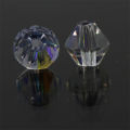 Exquisite Clear Crystal Beads -3mm 4mm 5mm 6mm 8mm -Glass Crystal Bicone Bead -for Making Jewelry Necklace & Bracelet. 