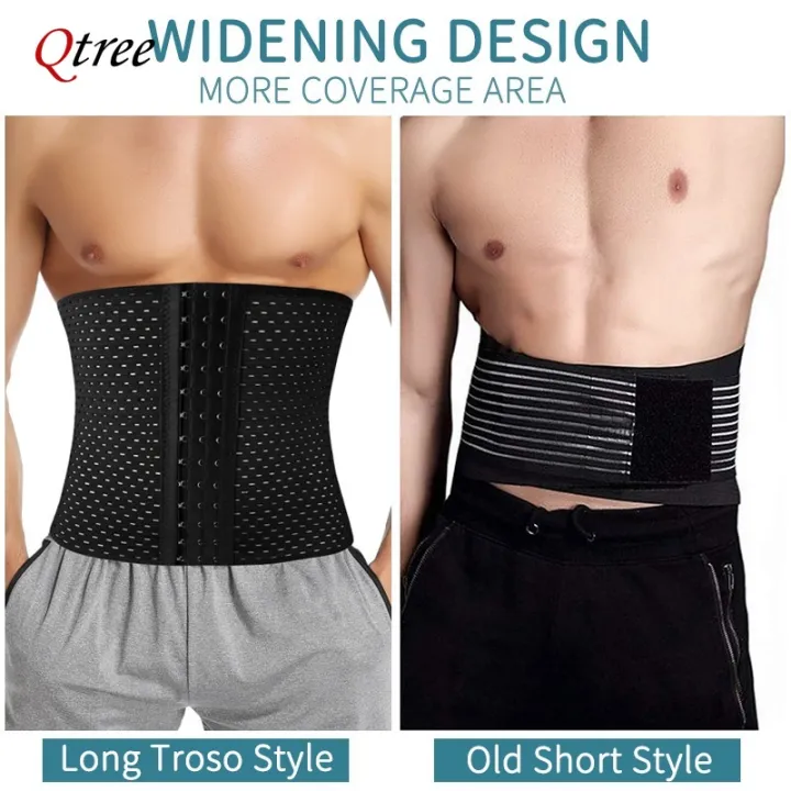 Qtree%20Men%20Body%20Shaper%20Waist%20Trimmer%20Corset%20Slimming%20Belly%20Fat%20Cellulite%20Tummy%20Control%20Stomach%20Girdle%20Slimming%20Patch%20Belt%20-%20Image%203