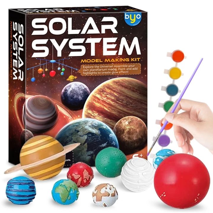 solar toys Solar System Model DIY Planet Toys Child Science and ...