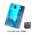 Note 9S Glass For Redmi Note 9 Pro Max S Note 9Pro Battery Back Cover Rear Door Lid Panel Shell Housing Case Camera Lens. 