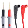【FOOT SOFA】PT1005 1000V 10A Universal Digital Multimeter Probe Test Leads Pin Needle Tip Multi Meter Tester Lead Probe Wire Pen Cable. 
