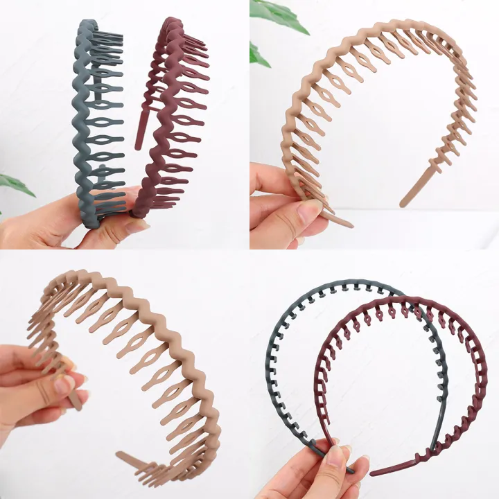 Fashion%20Simple%20Wave%20Headbands%20For%20Women%20Frosted%20Solid%20Color%20Toothed%20Non-slip%20Hair%20Bands%20Girl%20Face%20Wash%20Sports%20Hairbands%20Hair%20Accessories%201Pcs%20-%20Image%208