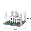 Mini hitecture Blocks ldren Building Kits Learning Education Blocks Toy For Kids color:Eiffel Tower 8400. 