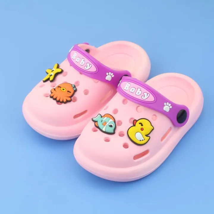 Baby%20Sandals%20Boys%20and%20Girls1To4Children's%20Closed-Toe%20Slippers%20Non-Slip%20Soft%20Bottom%20Wet%20Proof%20Cute%20Cartoon%20Hole%20Shoes%20-%20Image%204