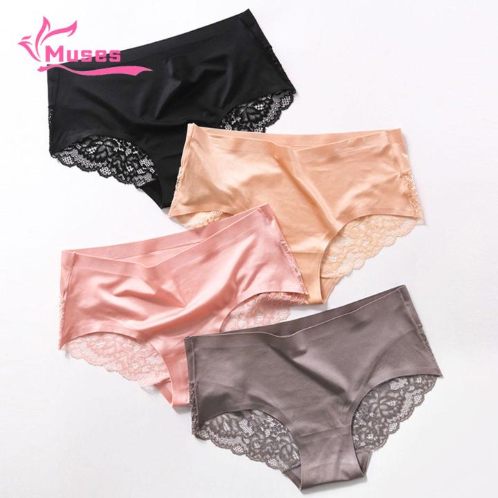 Muses%20Mall%20Women%20Briefs%20See-through%20Stretchy%20Pure%20Color%20Women%20Briefs%20-%20Image%208