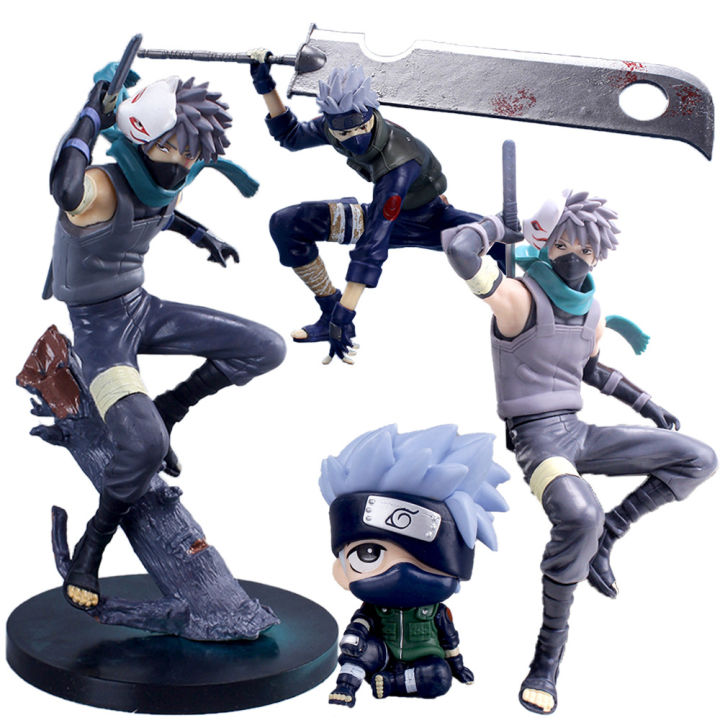 naruto Naruto large Kakashi twodimensional anime figure dark flag