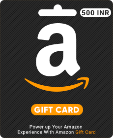 Amazon Gift Card 500 INR Instant Email Delivery of Digital Codes