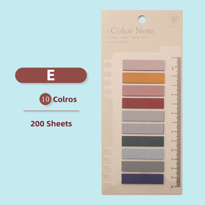 Panda%20Online%20200%20Sheets%2010%20Colors%20Solid%20color%20Sticky%20Notes%20Set%20Memo%20Pad%20Lable%20Sticker%20Bookmarks%20Notepad%20Sticky%20Index%20-%20Image%207