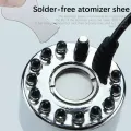 Halloween LED Water Fountain Pond Fogger Mini Mist Maker Fogger Pond Garden Nebulizer For Halloween Christmas Party Decoration Conbo. 