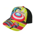 Printed Kids Hat Kids Baseball Cap Adjustable Kids Hats Sun Visor Hat & Caps Unisex Plain Black Cap Hat For Kids. 