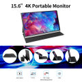 HXSJ T-Bao T15-4K 15.6'' Portable Monitor With 4K Resolution Support Screen Expansion Replacement For Switch/Ps4/Pc/Laptop Us Plug. 