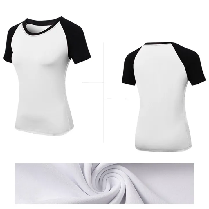 Women%20Workout%20T-shirt%20Raglan%20Short%20Sleeves%20Splicing%20O%20Neck%20Quick%20Dry%20Running%20Performance%20Exercise%20Gym%20Baselayer%20Sport%20Shirts%20Casual%20Tops%20-%20Image%208