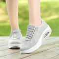 【Miga Plaza】Women Causal Shoes Shake Sneaker Lady Sport Shoes Korean Thick Sole Printing Lace-up Shoes Kasut Perempuan. 