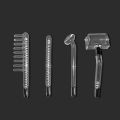 High Frequency Replacement Electrodes Glass Tube Facial Electrotherapy Wand Acne Spot Remover Beauty Device Therapy Wand. 