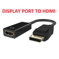 4K Displayport DP to HDMI Adapter 1080P Display Port Cable Converter For PC Laptop Projector Displayport to HDMI Adapter. 