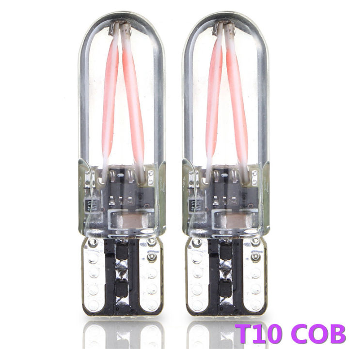 T10 COB Pink purple Wide voltage decoding Wide voltage decoding Glass ...