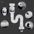 Universal Sink Drain Pipe Flexible for Bathroom Wash Basin Sink 45mm. 