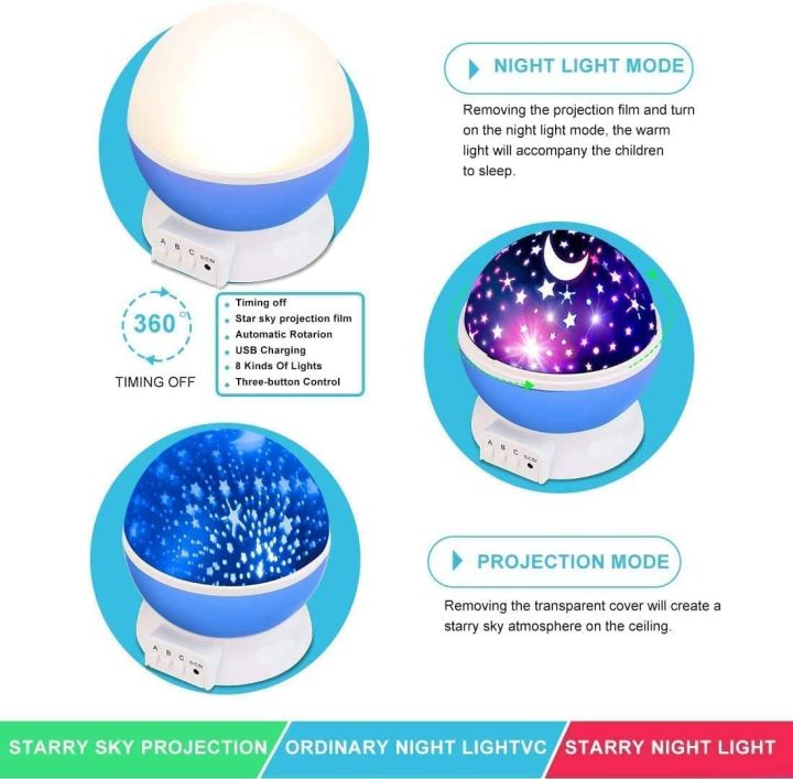Romantic%20Sky%20Star%20Master%20Baby%20Sleep%20Lighting%20USB%20Night%20Projector%20Lamp%20with%20USB%209%20Colour%204%20LED%20Rotation%20(Multicolour)%20-%20Image%204