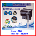 RS Electrical Aquarium Fish Tank Hang On Filter RS-4000 Bio-Filter Waterfall Style. 