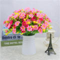 Cute Artificial Flowers Lifelike Silk Decorative Flower Silk Daisies 28 Heads One Bouquet 7 Branch for Floral Arrangement DIY Flowers Table Decor Home Decor Wedding Decoration DIY Crafters Room Accent. 