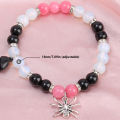 Halloween Spider Couple Bracelets for Women Men Romantic Heart Magnetic Matching Bracelet Aesthetic Party Jewelry. 