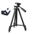 3110 Tripod For Camera And Adapter For iPhone Samsung And More Smartphones. 