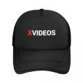 Unisex XVideos Original Logo Trucker Hat |nHip-Hop Mesh Baseball Caps Snapback Caps Hat Sun Hats Adjustable Fishing Hat Summer. 