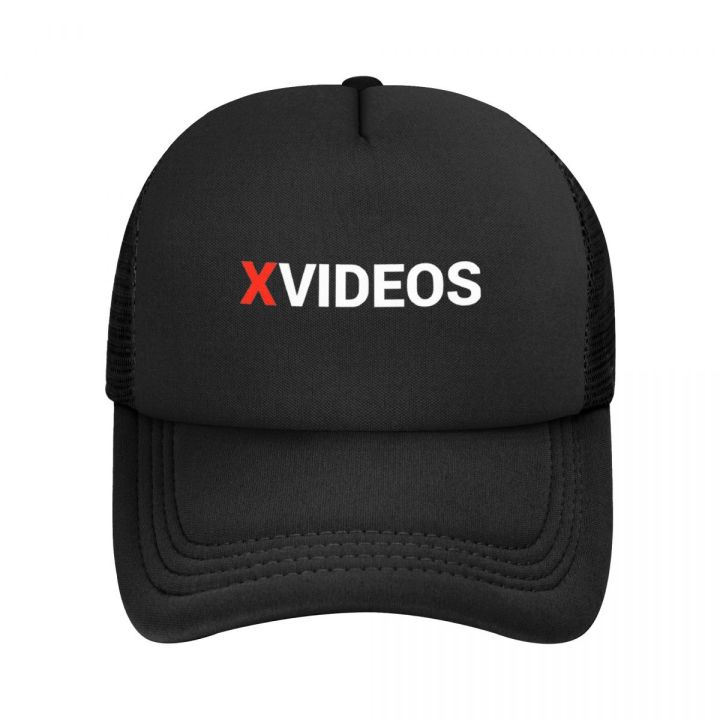 Unisex XVideos Original Logo Trucker Hat |nHip-Hop Mesh Baseball Caps Snapback Caps Hat Sun Hats Adjustable Fishing Hat Summer