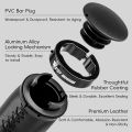 WEST BIKING Ultra Fine Fiber Leather Mountain Bike Handlebar Short/long Bike Grip Handlebar End Anti Slip Aluminum Lock. 