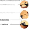 2Pcs Piezo Contact Microphone Mic Pickup for Guitar Violin Banjo Mandolin Ukulele. 