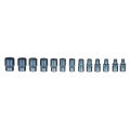 KOGEEK Mechanics Tool Set 1/4-Inch Drive CV-R Socket Wrench Ratchet Extension Adapter with S2 Steel Torx Hex Slotted Phillips Pozi Screwdriver Bit and Storage Case for Auto Repairing Metric 69 Piece. 