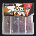 4pcs HighCarbon Fishing Hooks Carp Feeder Proof Hanging Explosion Hook Tool. 