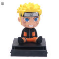 Anime Cartoon Figure Cute Uzumaki Naruto Shaking Head Model Toy Car Ornaments. 