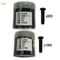 Badminton Racket Racquet Grommets Eyelets Stringing Machines Tools Replacement Durable String Protector for Gear Stringing Accessory Tennis , Single Wire Tube. 