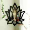 1Pc Lotus Crystal Shelf Display Essential Oil Rack Candles Stone Floating Wall Shelf Modern Home Decoration Wall Decor Gift. 