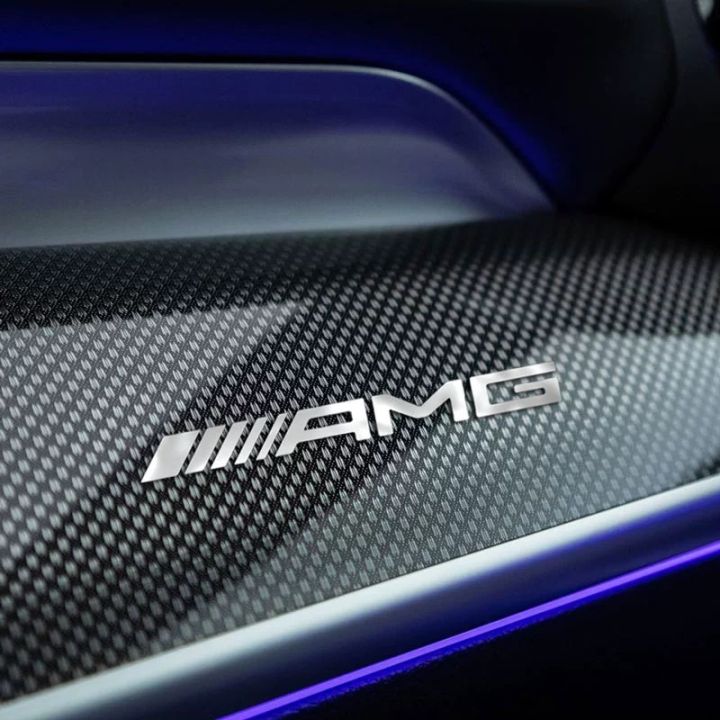 Metal Emblem Auto Decor Decals Car Window Wiper Stickers For Mercedes ...