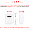 Cute Smiley Earphone Case For Inpods 12 I12 I9s Wireless Headphone Soft Silicone Earbuds Clear Protective Cover Box Accessories. 