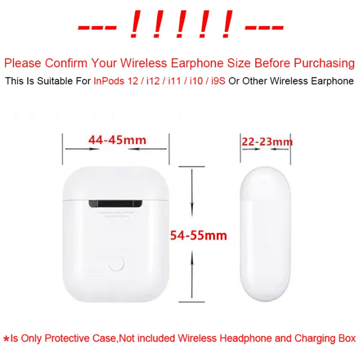 Cute%20Smiley%20Earphone%20Case%20For%20Inpods%2012%20I12%20I9s%20Wireless%20Headphone%20Soft%20Silicone%20Earbuds%20Clear%20Protective%20Cover%20Box%20Accessories%20-%20Image%202