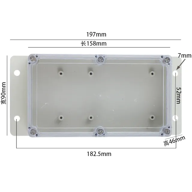 Plastic%20Pc%20Clear%20Transparent%20Box%20Fixed%20Ear%20Waterproof%20Enclosure%20Electronic%20Circuit%20Project%20Box%20Instrument%20Wall%20Junction%20Housing%20-%20Image%204