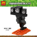 【NextGenGadgets】Minecraft Guardian Iron Golem Withered Wraith Great Molten Rock Compatible LEGO Building Blocks Minifigure. 
