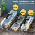 Multifuntional Plastic Hardware Tool Box Tool Organizer Transparent Tool Storage Box Toolbox Household Parts Box. 